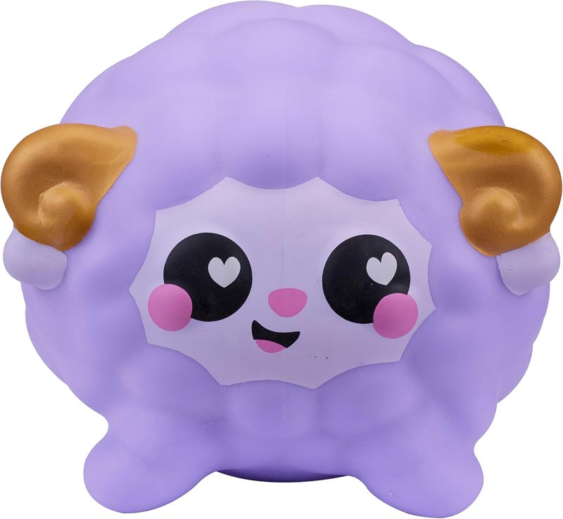Smooshzees Luvzees, Willow, Purple Sheep, Collectable Characters, Supersoft, Cuddly and Squishy! - Image 2